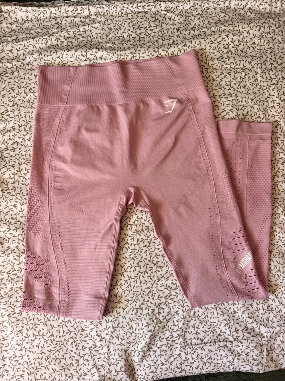 Gymshark Kids Seamless Dusty Rose Leggings